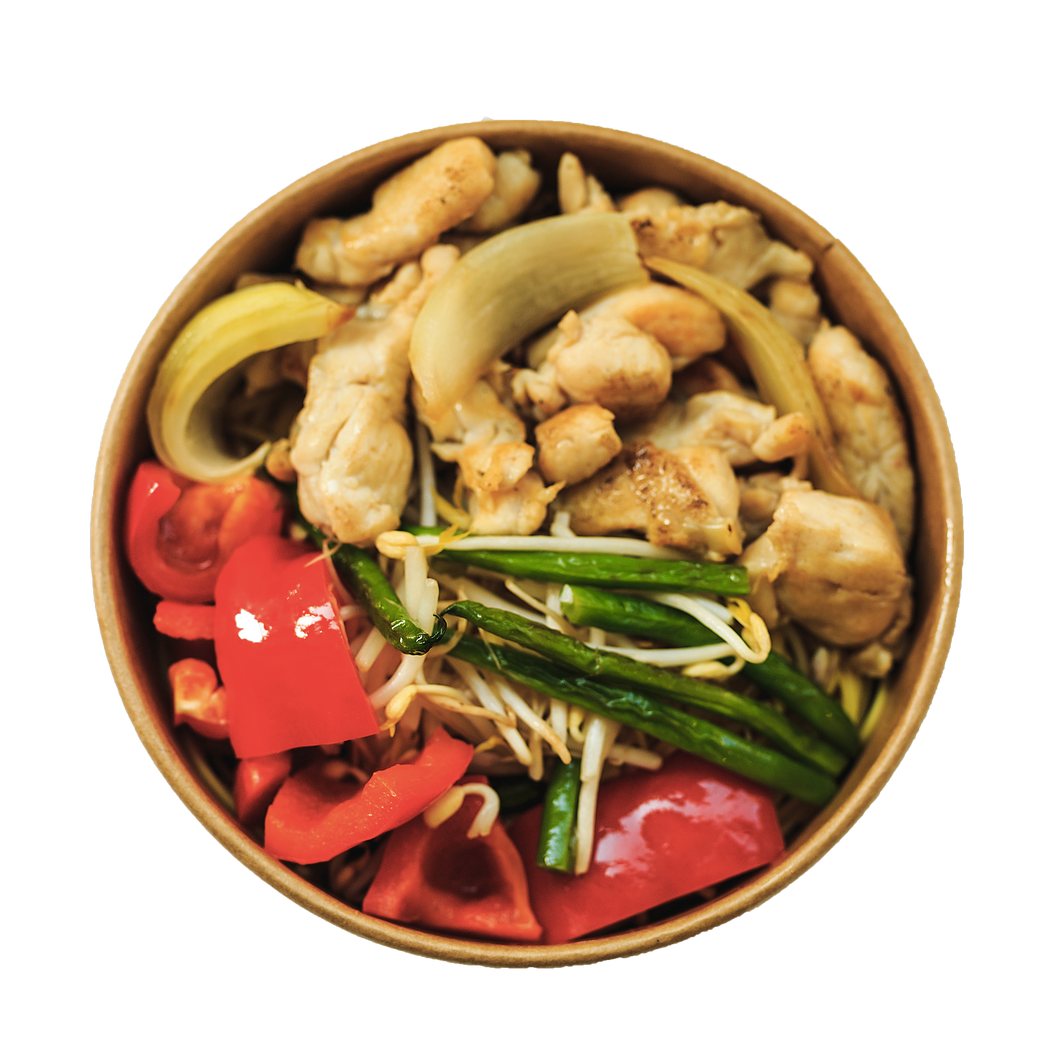 Poulet sauté a la citronnelle